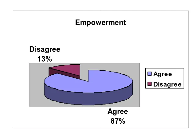 Figure 4.6.1 Empowerment