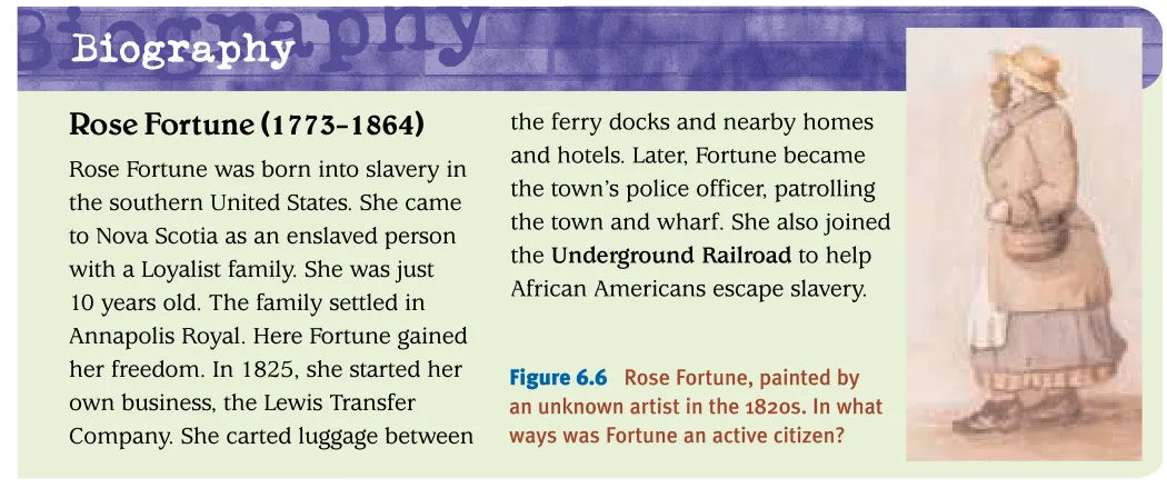 Figure 6.6 Rose Fortune, painted by