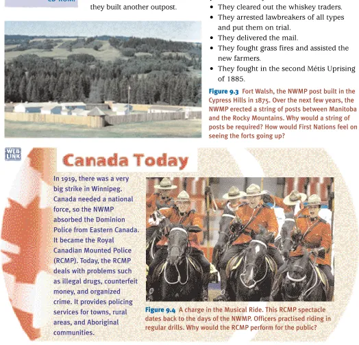 Figure 9.3 Fort Walsh, the NWMP post built in the