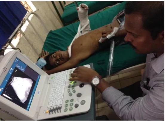 Fig 4: FAST procedure in our Emergency Department 
