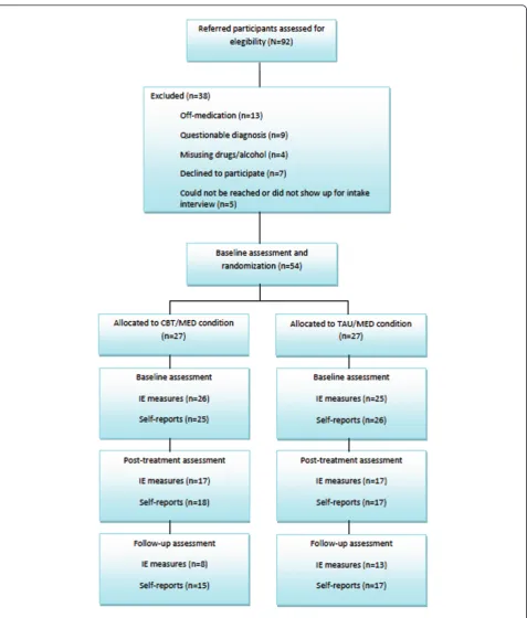 Figure 1 Flowchart of patient participations.