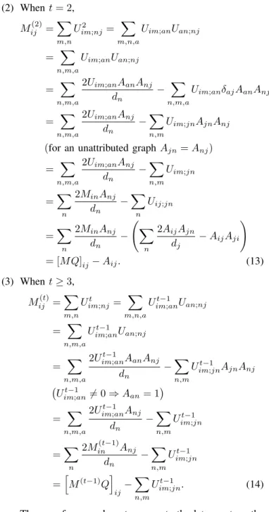 Fig. 5. A t-step quantum walk from node i to node j. Node n is the previous step of node j