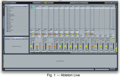 Fig. 1 — Ableton Live