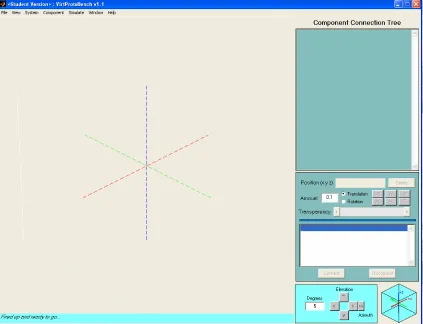 Figure 5.1 Main application window for VirtProtoBench. 