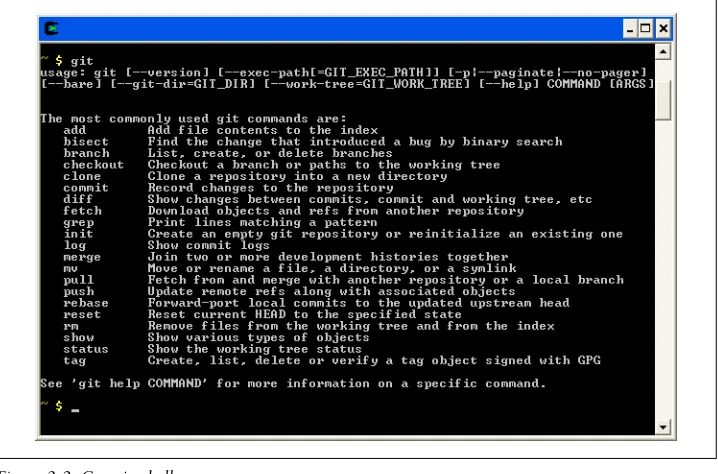 Figure 2-2. Cygwin shell