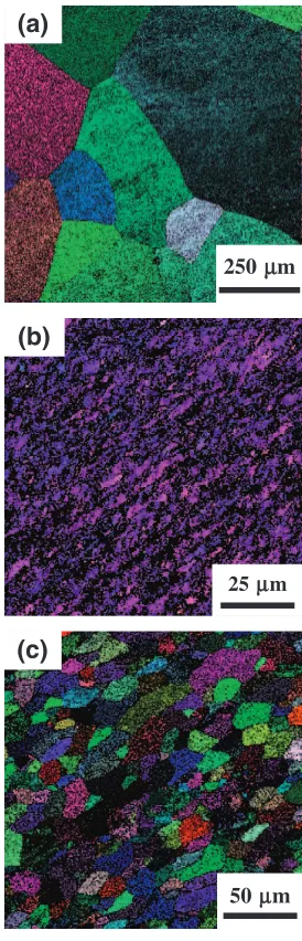 Fig. 1. It is suggested that the dislocation density is high after