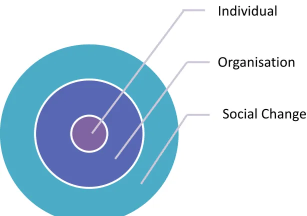 Figure 1, based on Elliott’s (1972) observation of professionalisation taking place at three levels (general social change, occupational organisation and individual life-cycle) offers a way to conceptualise influences on and impact of academic police educa