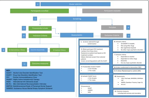 Fig. 4 Procedure and study flow diagram