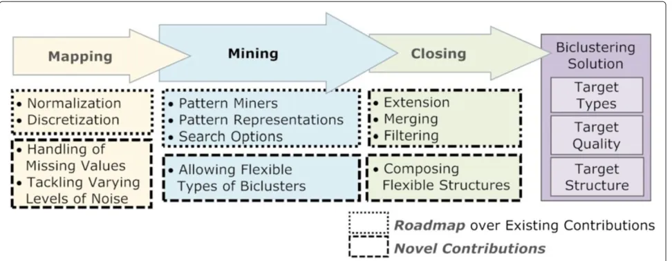 Figure 3 BicPAM’s methodology.each step, we make available principles based on existing contributions