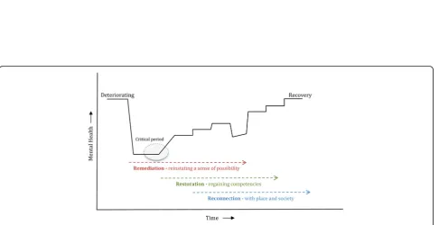 Fig. 1 Integrated Recovery-oriented Model (IRM) for mental health services