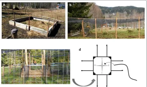 Fig. 2 Three types of obstacles used to collect accelerometer (behavioral) and magnetometer (compass) data designed to encourage ‘mousing-like’ leaps
