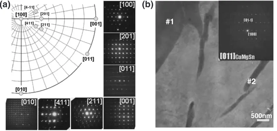 Table 2EDS results obtained from CaMgSn phase as shown in Fig. 2(b).