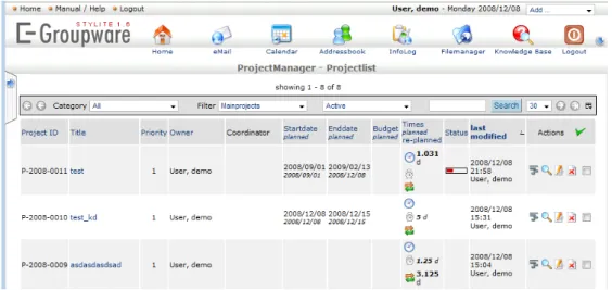Figure 2.3: eGroupWare example