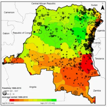 Figure 5: Map of DRC