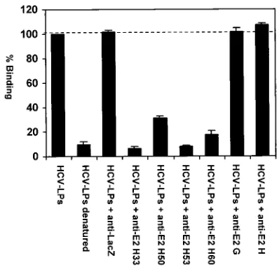 FIG. 5. HCV-LP binding to MOLT-4 cells is sensitive to trypsin pretreatment and is modulated by serum in cell culture medium