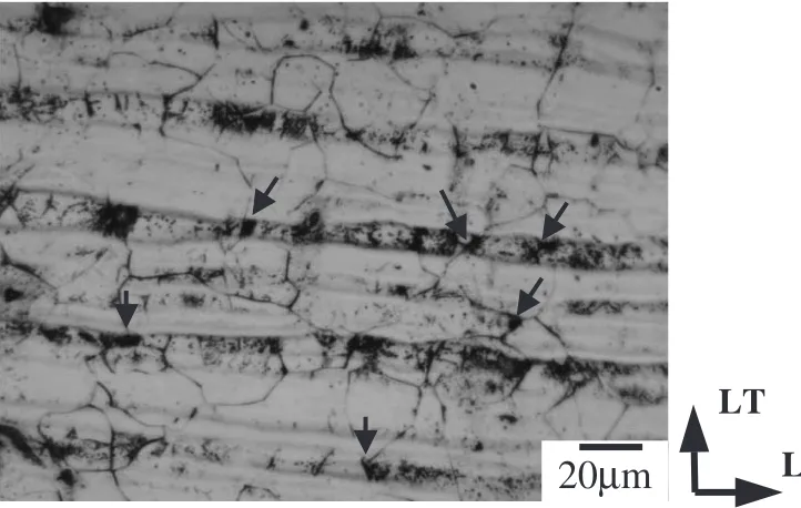 Fig. 6Plotting of the stain to failure against the initial strain rate at 750�C.