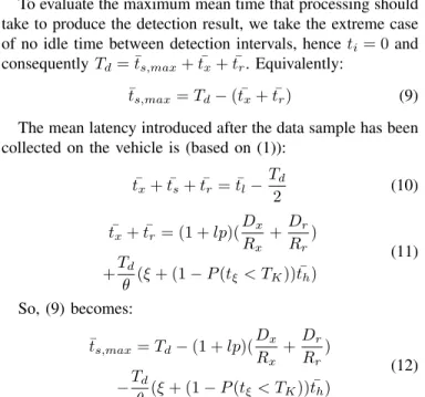 TABLE VI: Network Scenarios used in experiments and by mathematical model
