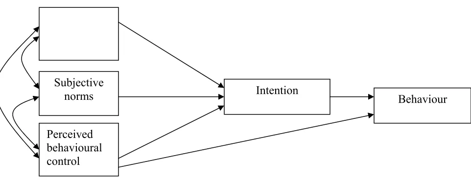Figure 2. The Theory of Planned Behaviour (Ajzen, 1988)