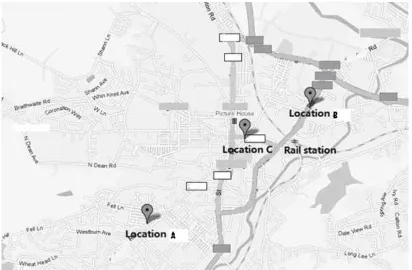 Figure 2: Potential sites location . 