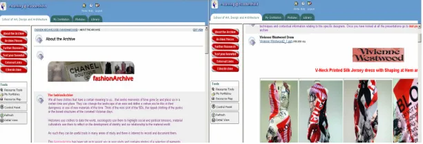 Figure 3 The online archive 