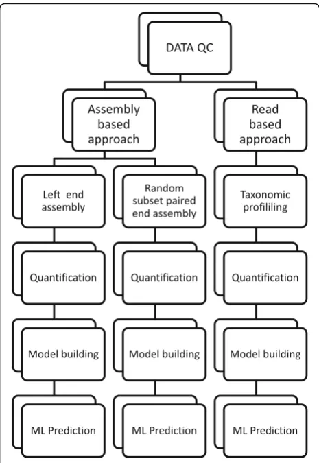 Fig. 1 The analysis pipeline presented in this paper. Here we showthe two-pronged approach used in this analysis