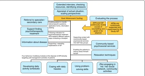 Figure 3 Modules of the complex intervention.