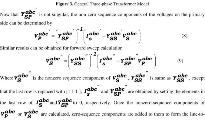 Figure 4.Single phase line section with load connected at node q between phase ‘a’&amp; neutral n