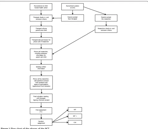 Figure 1 Flow chart of the phases of the RCT.