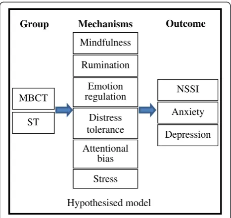 Fig. 1 Hypothesised model