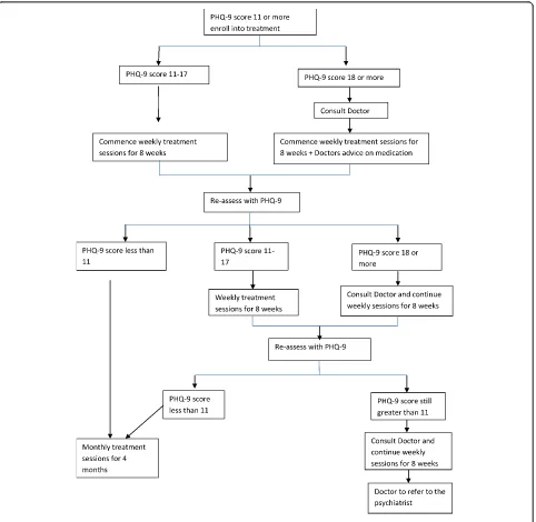 Fig. 1 Treatment flow chart