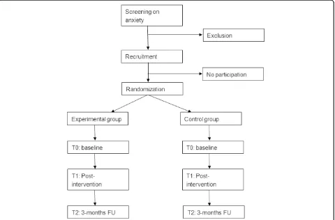 Fig. 1 Flow diagram of recruitment, randomization and assessments. FU = Follow-up