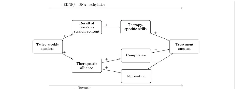 Fig. 1 Hypothesized pathways of change in psychotherapy for depression