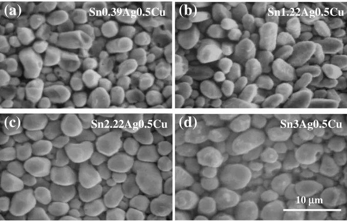 Figure 4 shows optical micrographs of 3Ag joint cross