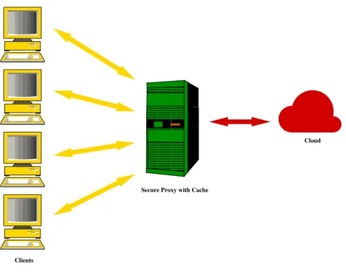 Figure 1.1: Secure proxy