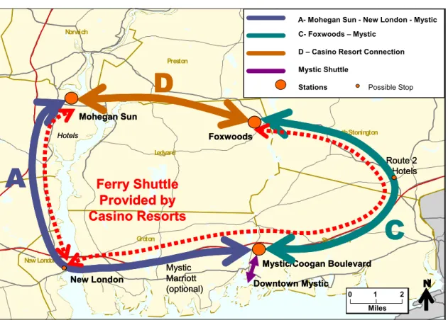 Figure ES-2: Proposed Pilot System Routes 