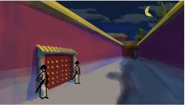 Figure 6: Background design test sample 