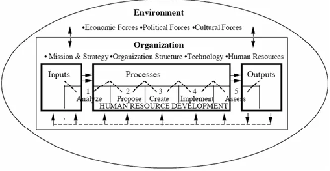 Figure 1. Process phases of HRD (Swanson & Holton, 2009, p. 24) 