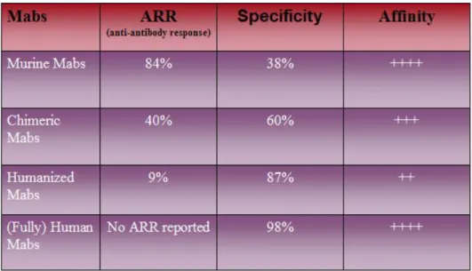 Table 2. Feature Comparison 