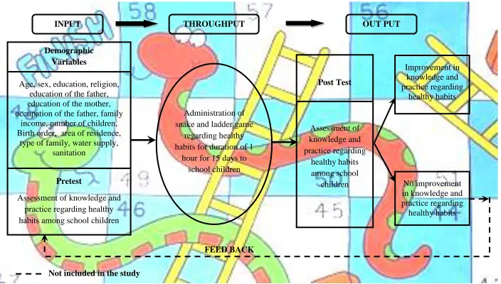 Figure. 1  Modified Conceptual Frame Work Based on Von Bertalanffy General System Model (1968) 