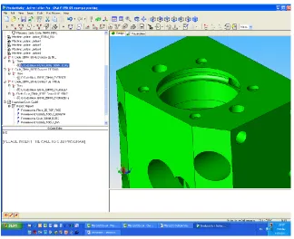 Figure 12: Writing the measured value in to a variable number on the machine tool controller