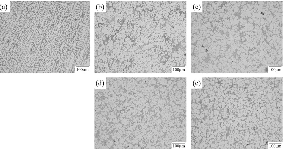 Fig. 4Isolation of primary dendrite particles. (a) coarse particles vibrated at 10 T, 30 A, 500 Hz, (b) ﬁne particles vibrated at 10 T, 120 A,500 Hz.