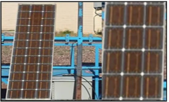 Figure 2-19. Delamination of solar panels through humidity. (Courtesy Eternal Sun) 