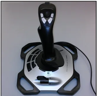 Figure 2.1: Logitech 3D Pro velocity control joystick.
