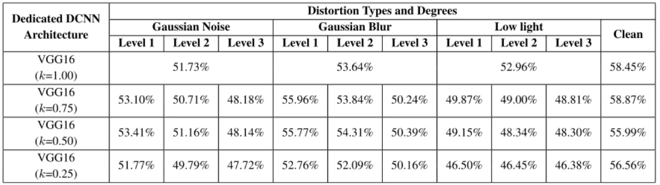 TABLE 4. Caltech-256 dataset [18] classification accuracies of dedicated DCNNs.