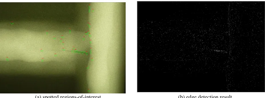 Figure 1: pattern recognition on T-shaped seam 