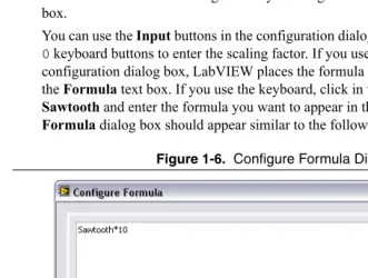 Figure 1-6.  Configure Formula Dialog Box