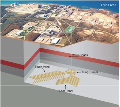 Figure 1: The DGR Concept at the Bruce Site  