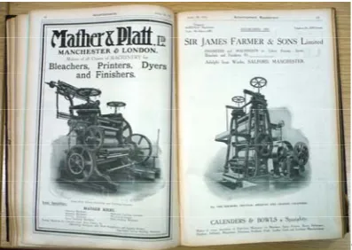 Figure 6:  Illustrated London News, Textile Machines  