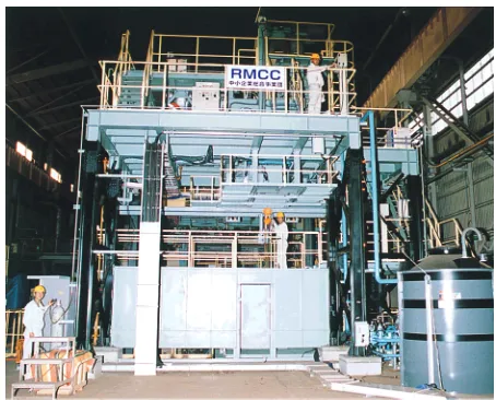 Table 1Main speciﬁcations of continuous semi-solid caster.