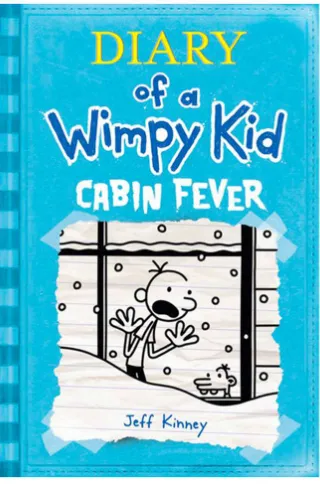 Figure 1 - The book cover of Diary of a Wimpy Kid 